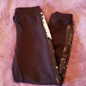 NWOT Girls Flip Sequin Sweat Pants